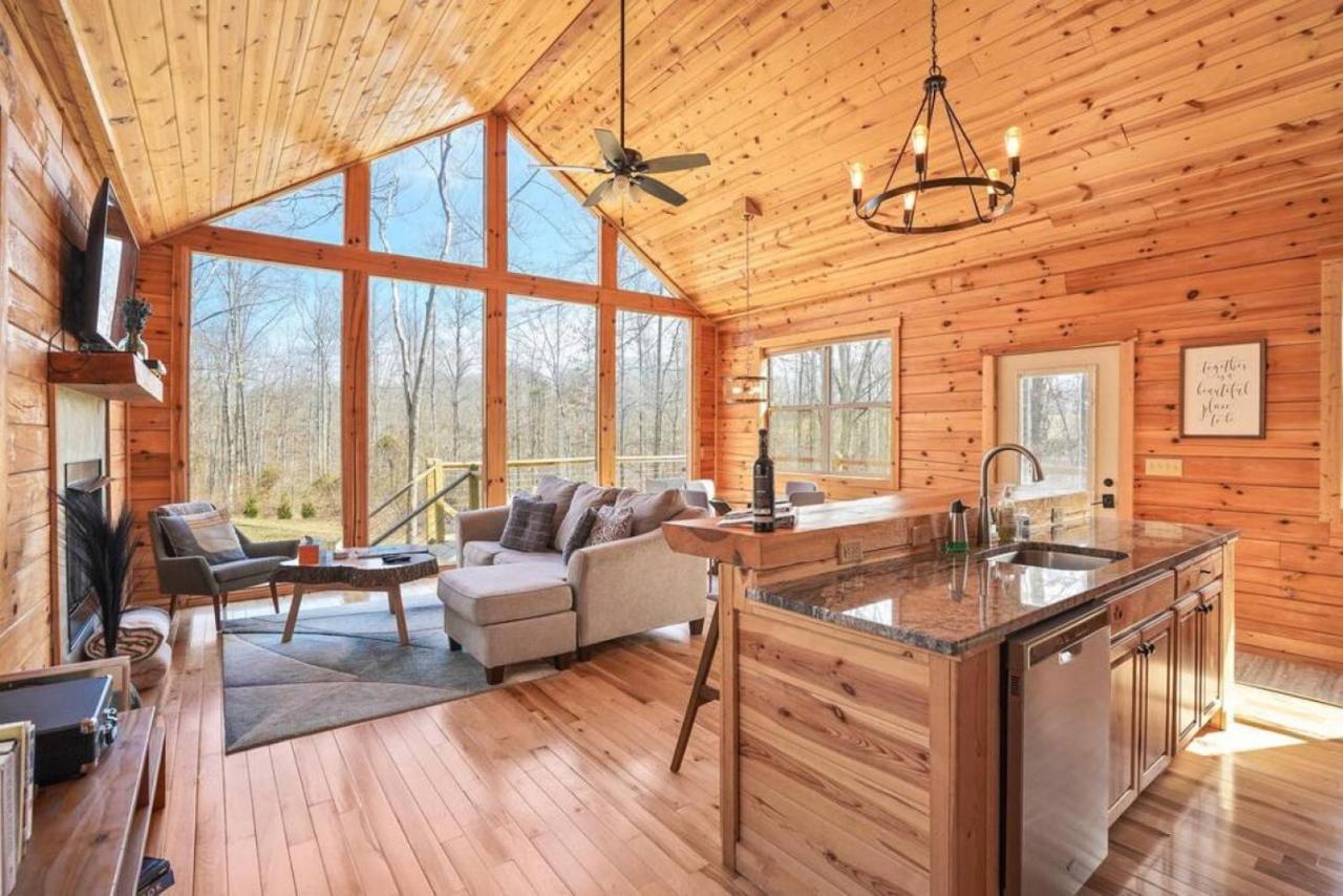 Fern Haven A Modern Take On Hocking Hills Cabins Stella Luaran gambar