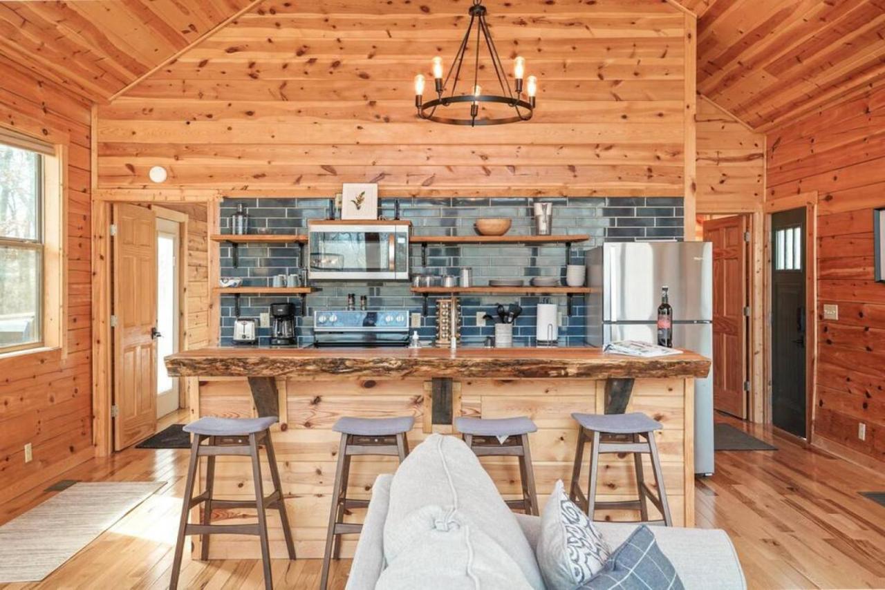 Fern Haven A Modern Take On Hocking Hills Cabins Stella Luaran gambar