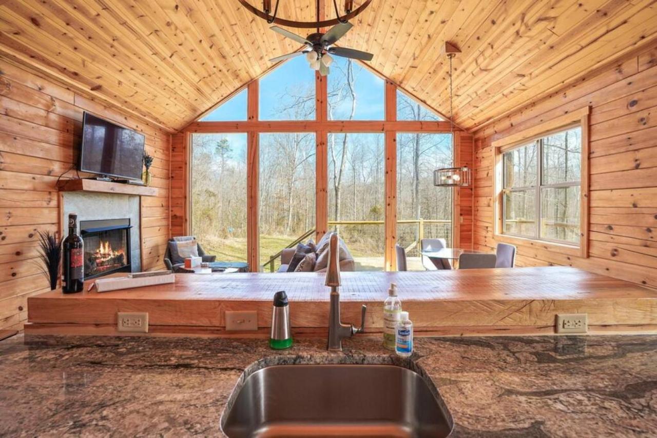 Fern Haven A Modern Take On Hocking Hills Cabins Stella Luaran gambar