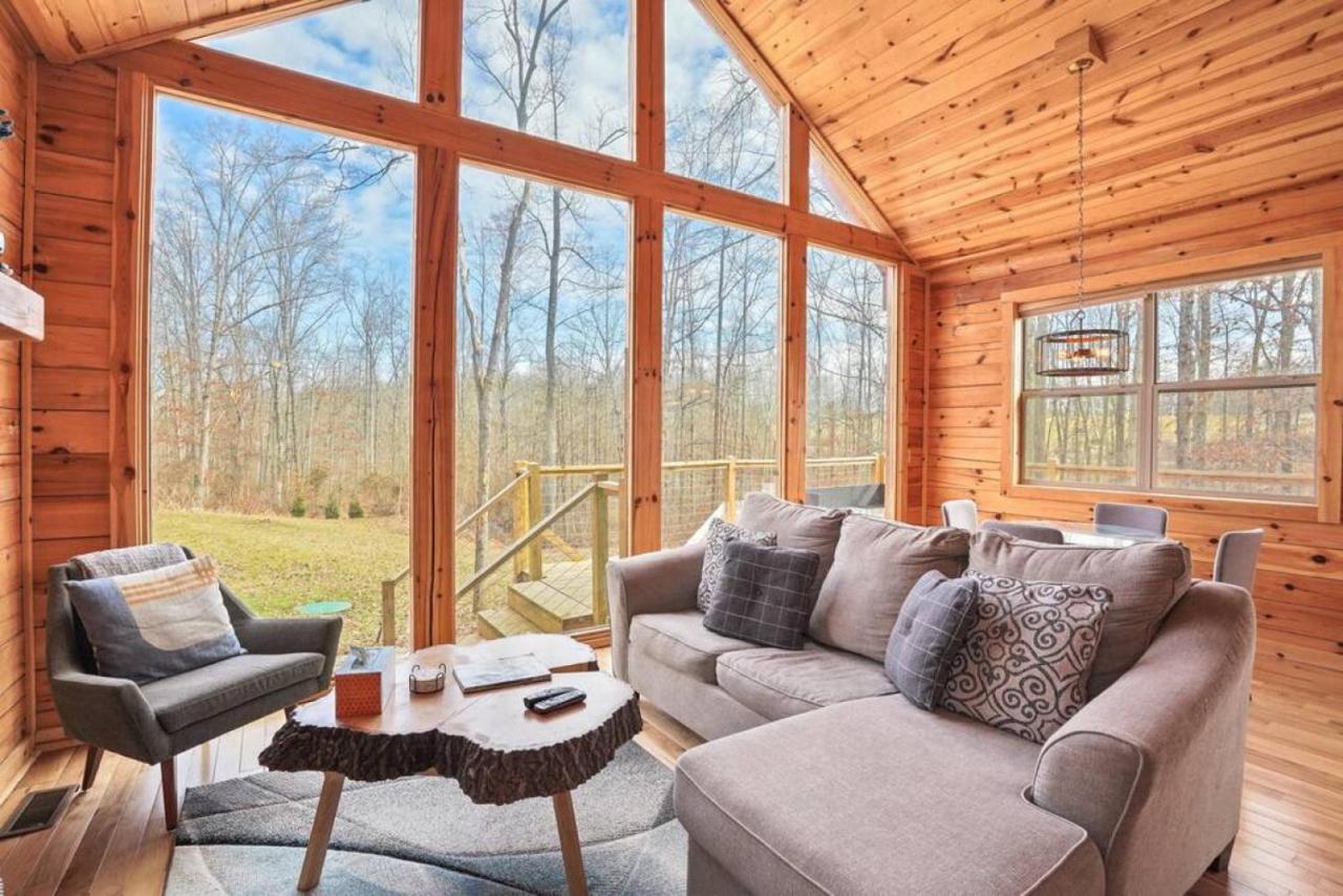 Fern Haven A Modern Take On Hocking Hills Cabins Stella Luaran gambar