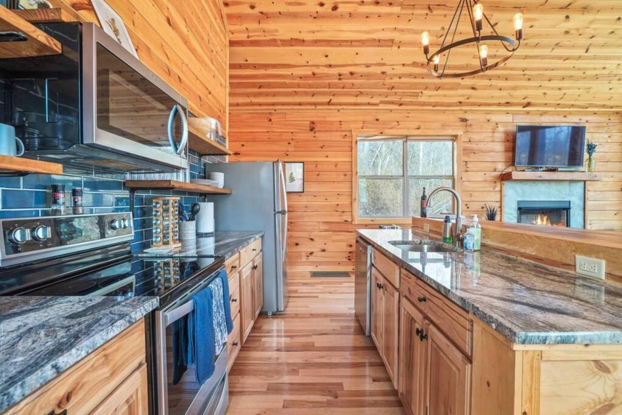 Fern Haven A Modern Take On Hocking Hills Cabins Stella Luaran gambar