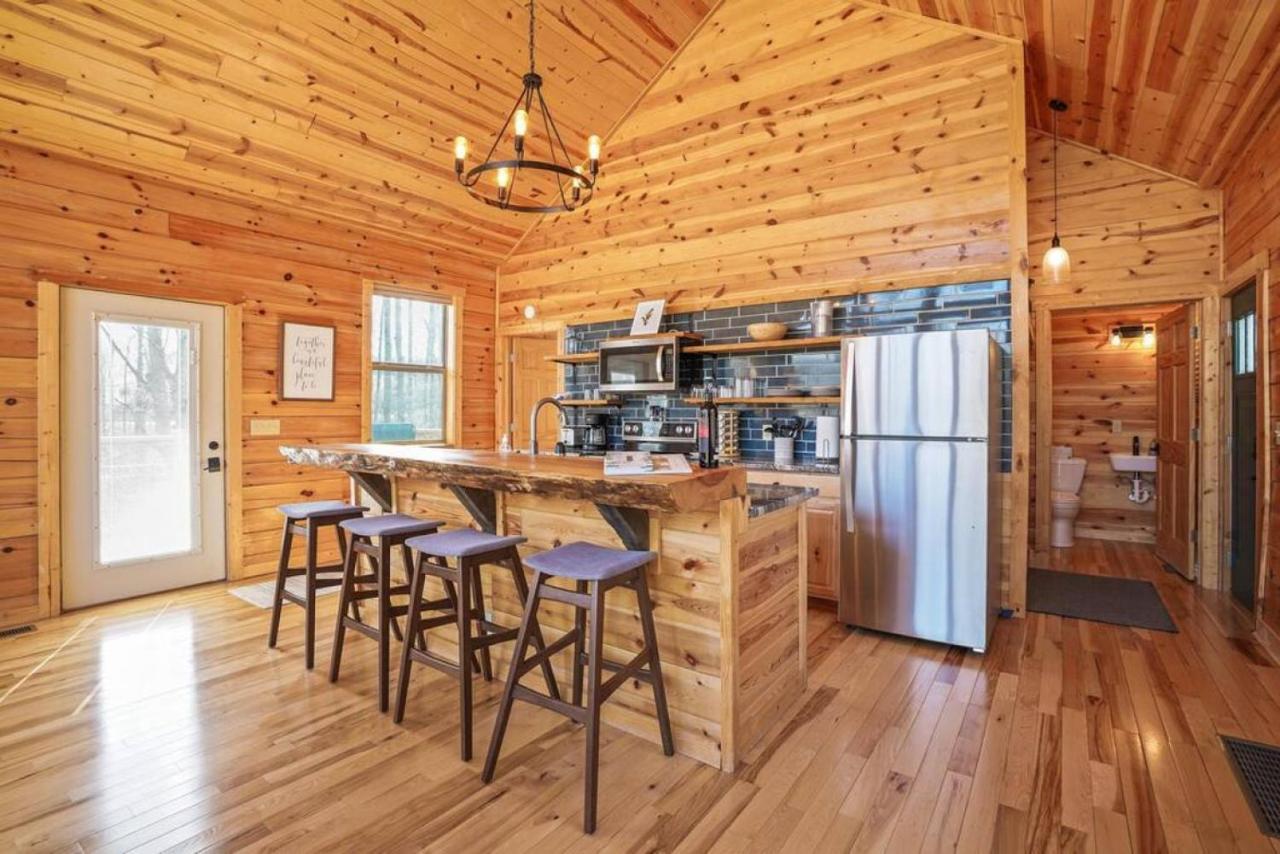 Fern Haven A Modern Take On Hocking Hills Cabins Stella Luaran gambar