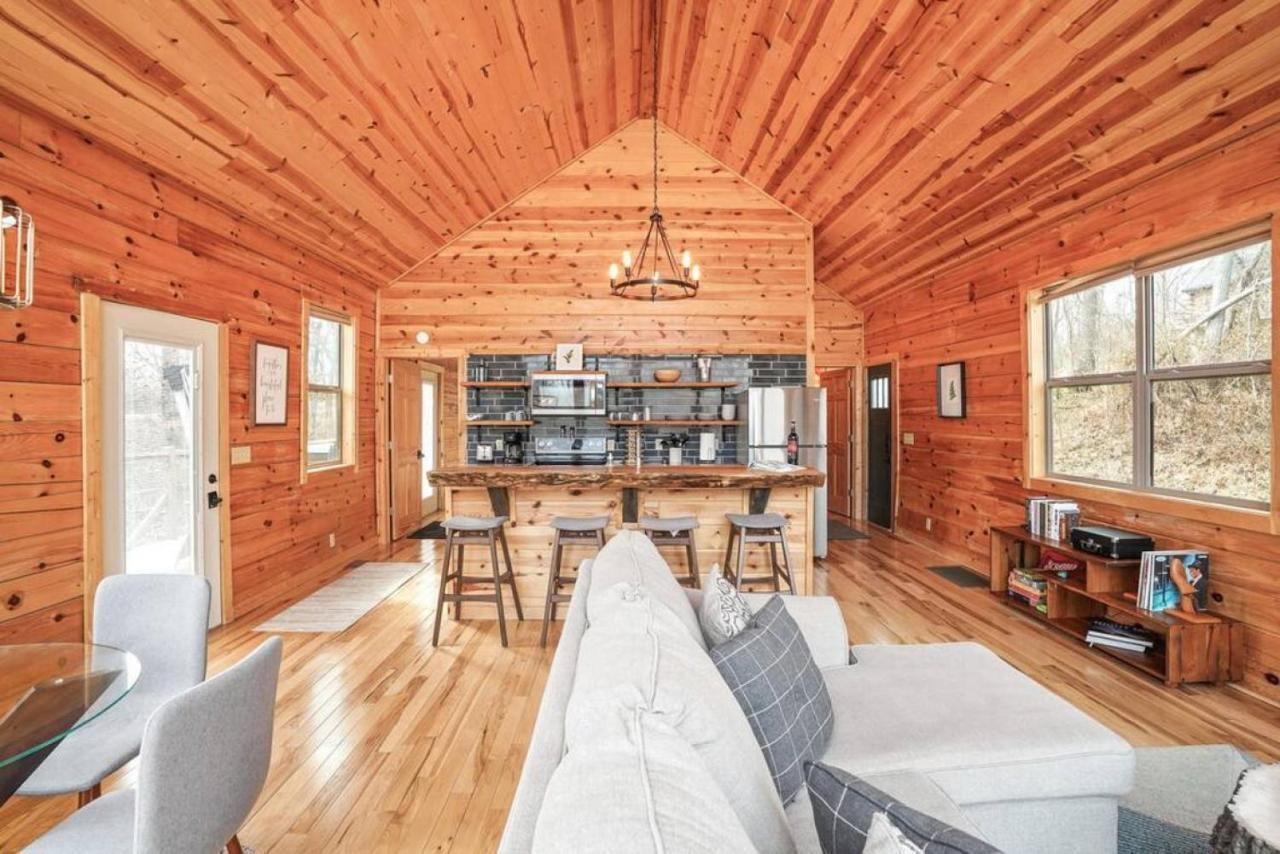 Fern Haven A Modern Take On Hocking Hills Cabins Stella Luaran gambar